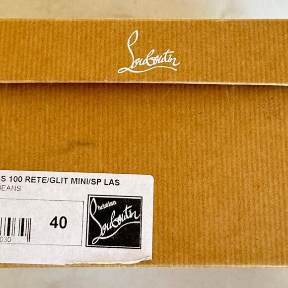 Christian Louboutin Mini Glitter Follies Strass Pump - Picture 8 of 9